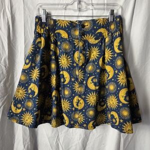 Dangerfield Celestial Skater Skirt